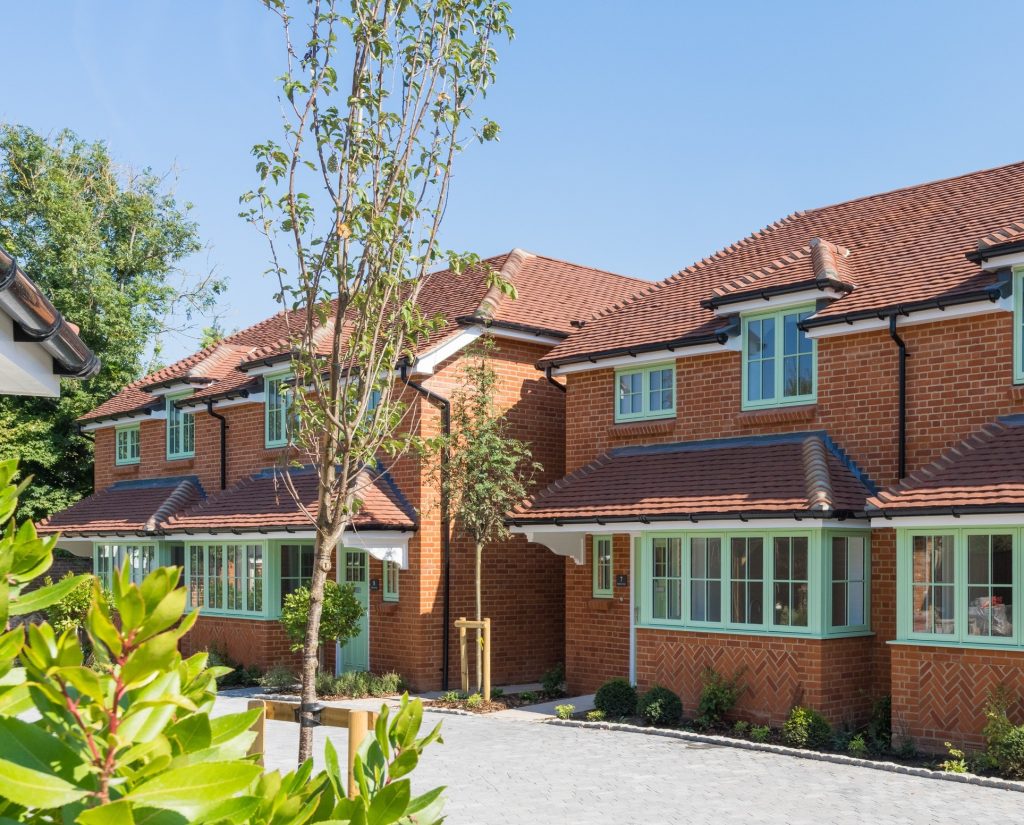 External photo of semi-detached homes at Albion Yard